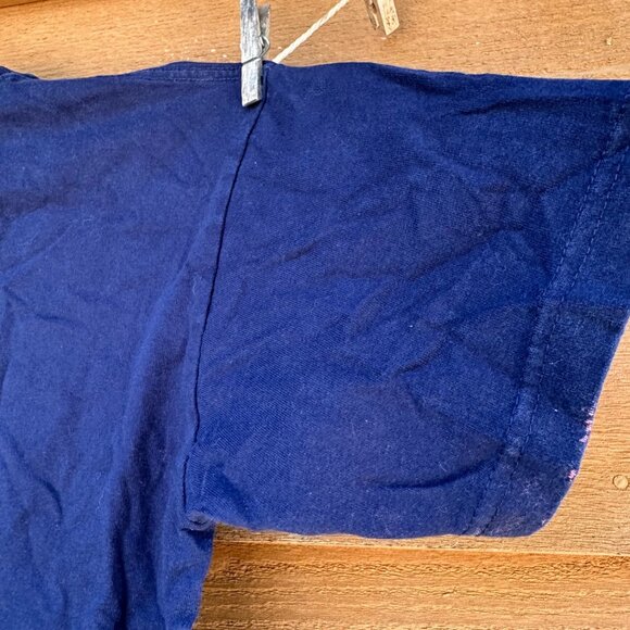 Vintage Sport Attack Dallas Cowboys Troy Aikman Kids X-Large Navy Graphic T-Shir - Picture 14 of 14